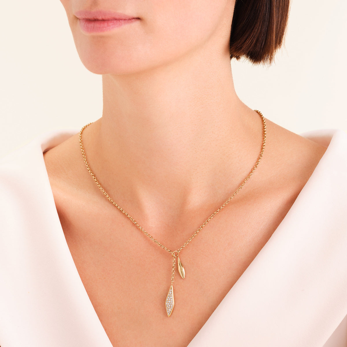 Collier Lariat Pavé JNPLG-J1233,leftcolumn,