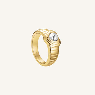 Bague Striée Cœur JRWH48G-J992,JRWH50G-J993,JRWH52G-J994,JRWH54G-J995,JRWH56G-J996,leftcolumn