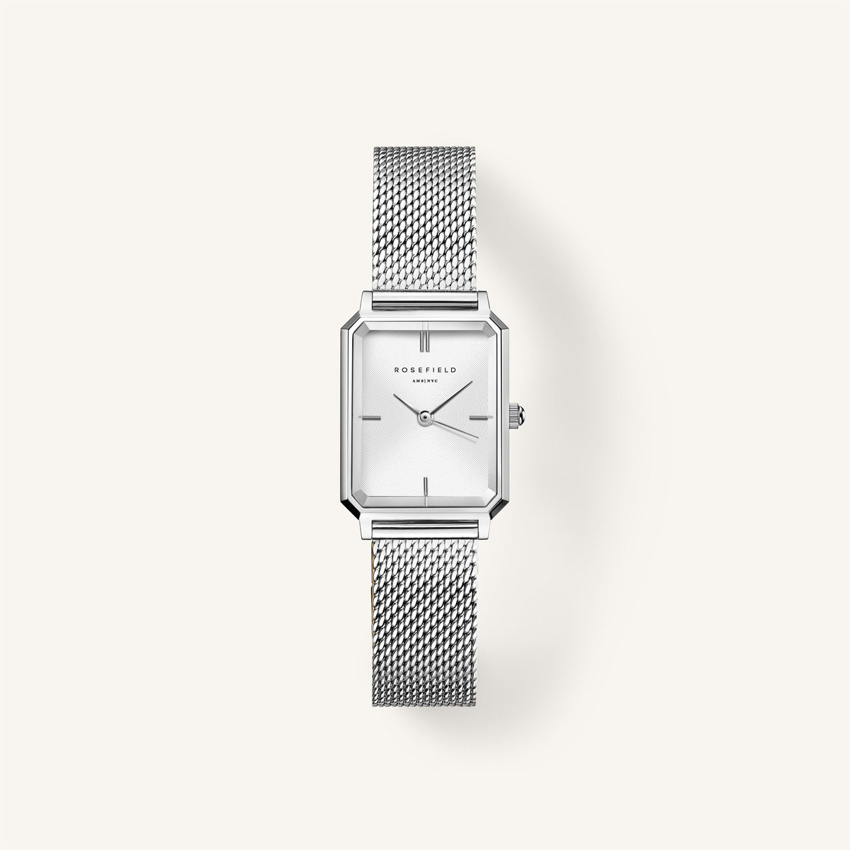 Octagon XS Maille Argent - Avec gravure OWSMS-O74_Engrave,leftcolumn