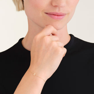 Bracelet Initiale E leftcolumn