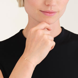 Bracelet Initiale J leftcolumn