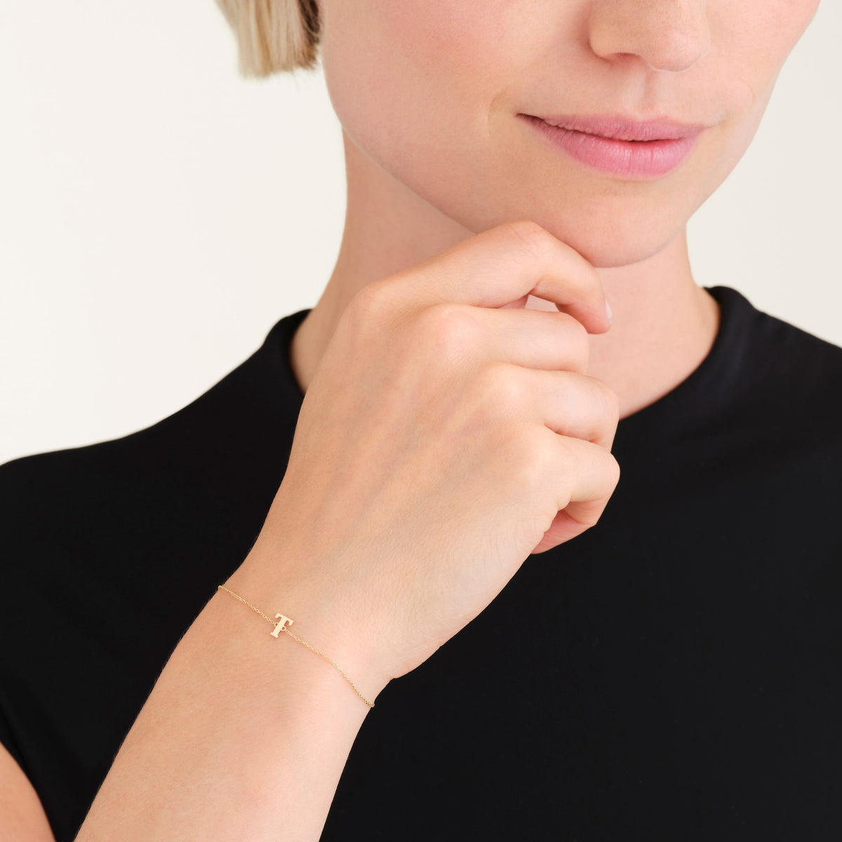 Bracelet Initiale T leftcolumn