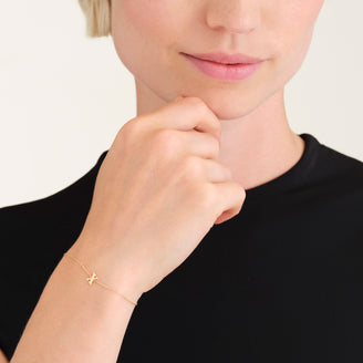 Bracelet Initiale X leftcolumn