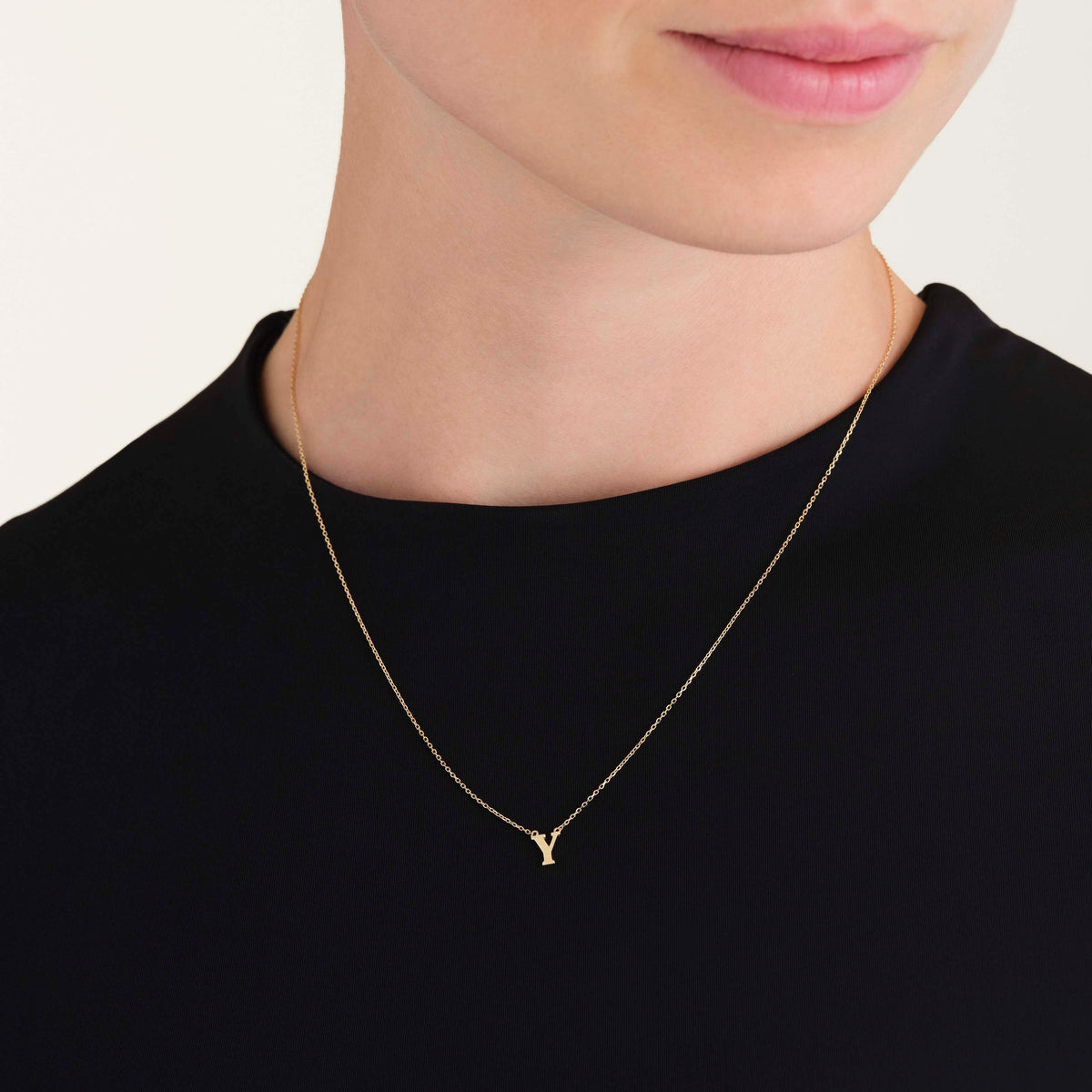 Collier Initiale Y leftcolumn