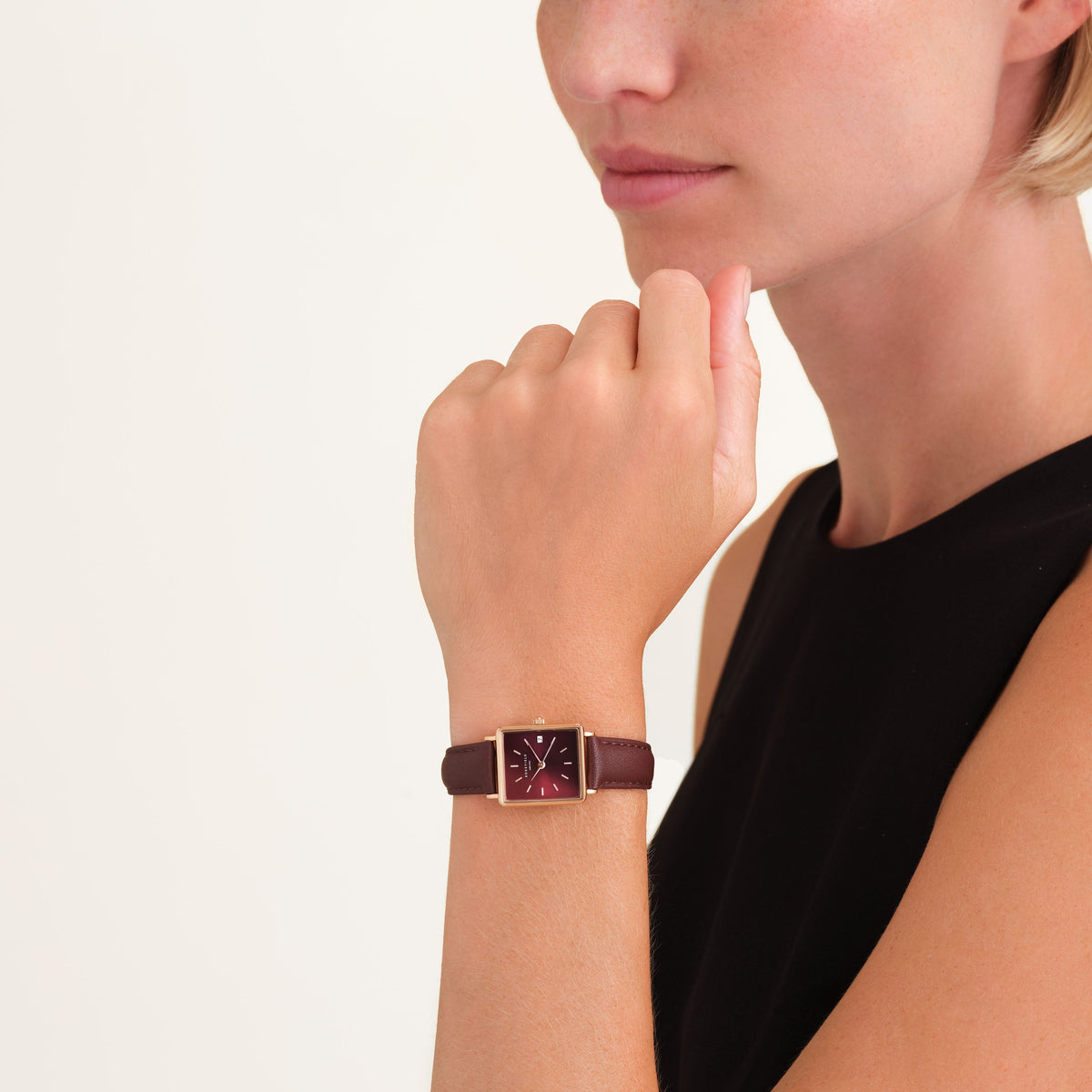 Boxy XS Cuir Marron Foncé leftcolumn