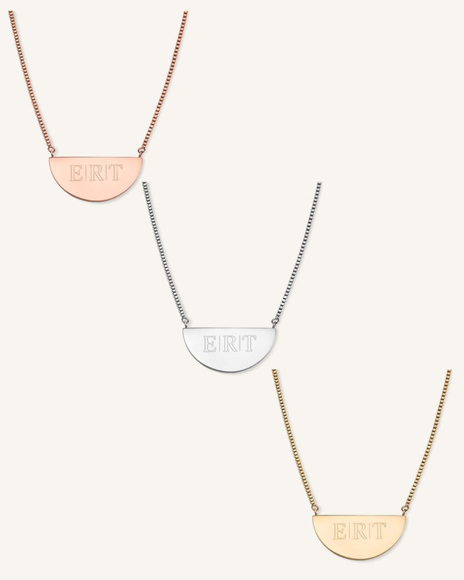 personalized jewelry necklace The Rosey Rosefield, leftcolumn